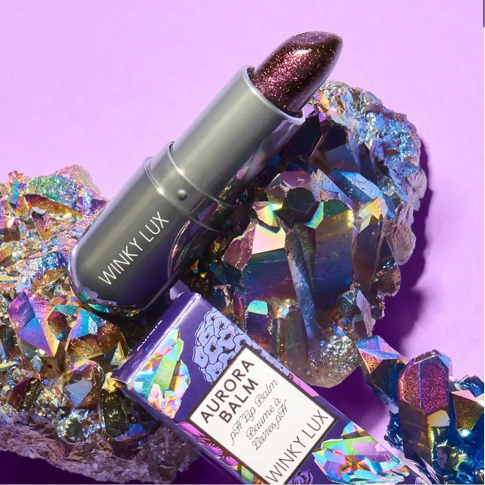 Winky Lux Aurora Lip Balm Glimmer Shimmer pH